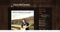 Desktop Screenshot of davemccormicksongs.com